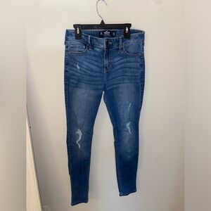 Hollister mid rise super skinny jeans